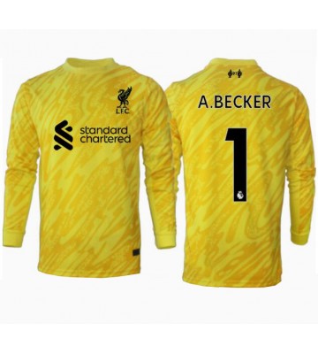 Liverpool Alisson Becker #1 Målvakt Tredje Tröja 2024-25 Långärmad